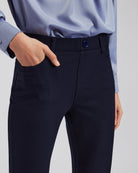 Navy Women Business Casual Work Pants  | Bootcut