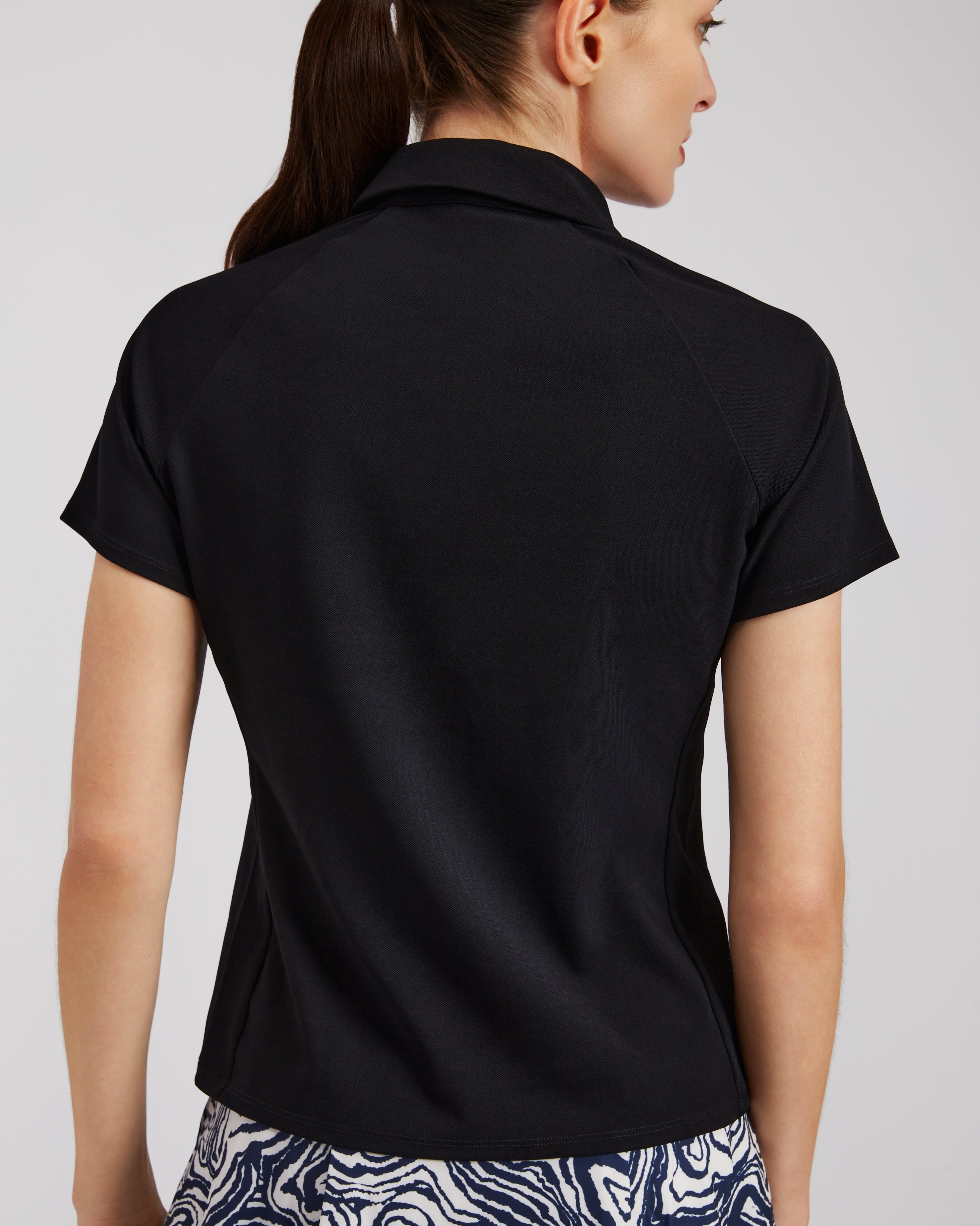 Black Classic Fit Polo Shirt