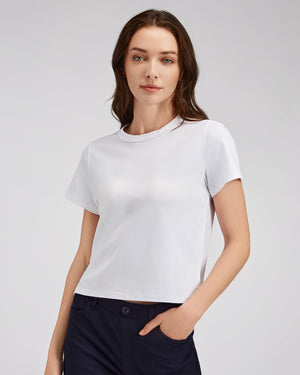 超特価激安の商品をすべて Shirts T Cotton White for Stelle | Women トップス