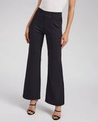 Charcoal Women Classic Dress Pant | Wide 31''