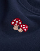 No Sweat Kids Crewneck in Dark Navy