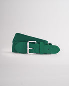 Elastic Baseball Belt in Evergreen