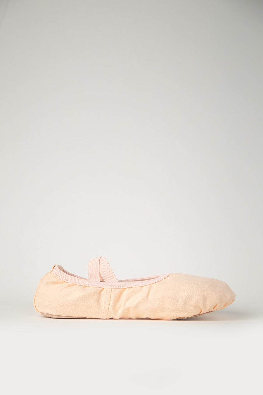 Adult Canvas Ballet Shoes SIDE VIEW