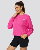 Cosmopolitan Crop Oversized Sweatshirt