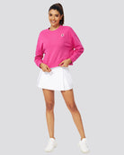 Cosmopolitan Crop Oversized Sweatshirt