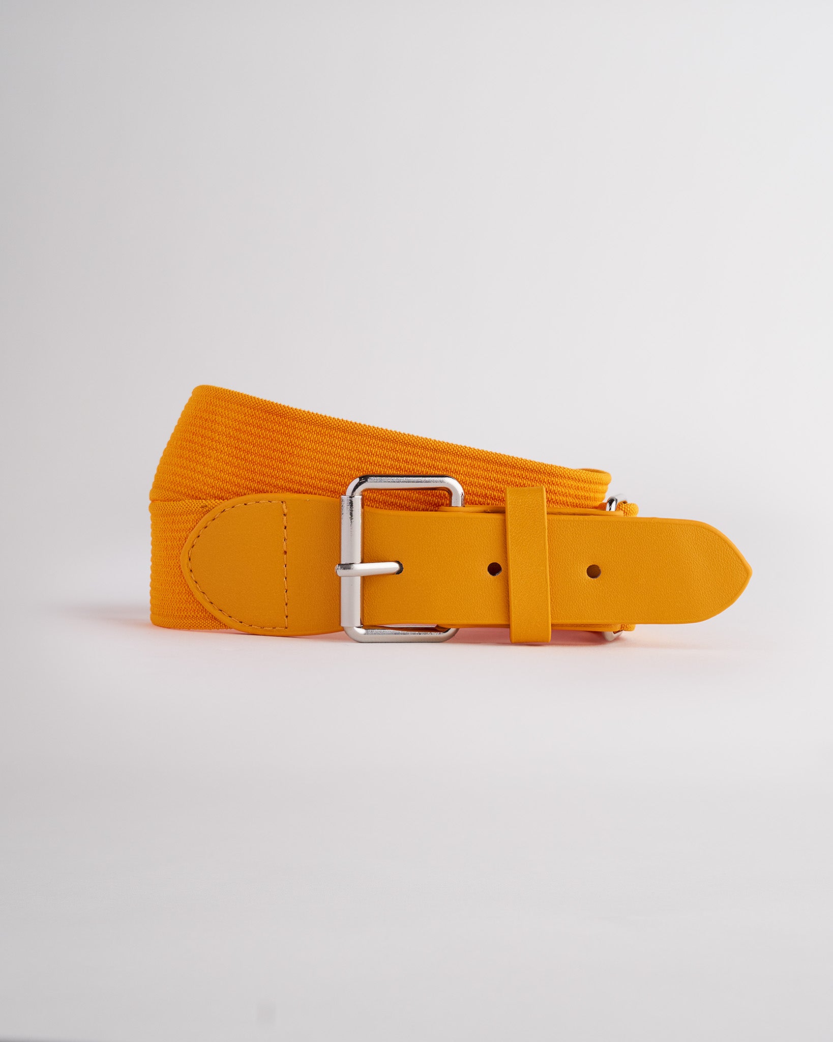 Kids Elastic Softball Belt in Yellow
