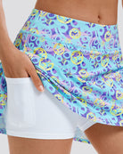  Vibrant Pickle tennis skirt with pockets