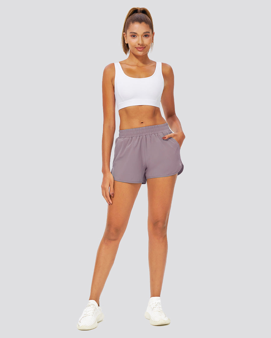 Purple Ignite Running Shorts