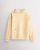 Women’s Oversized Raglan Sleeve Fleece Hoodie in Butter