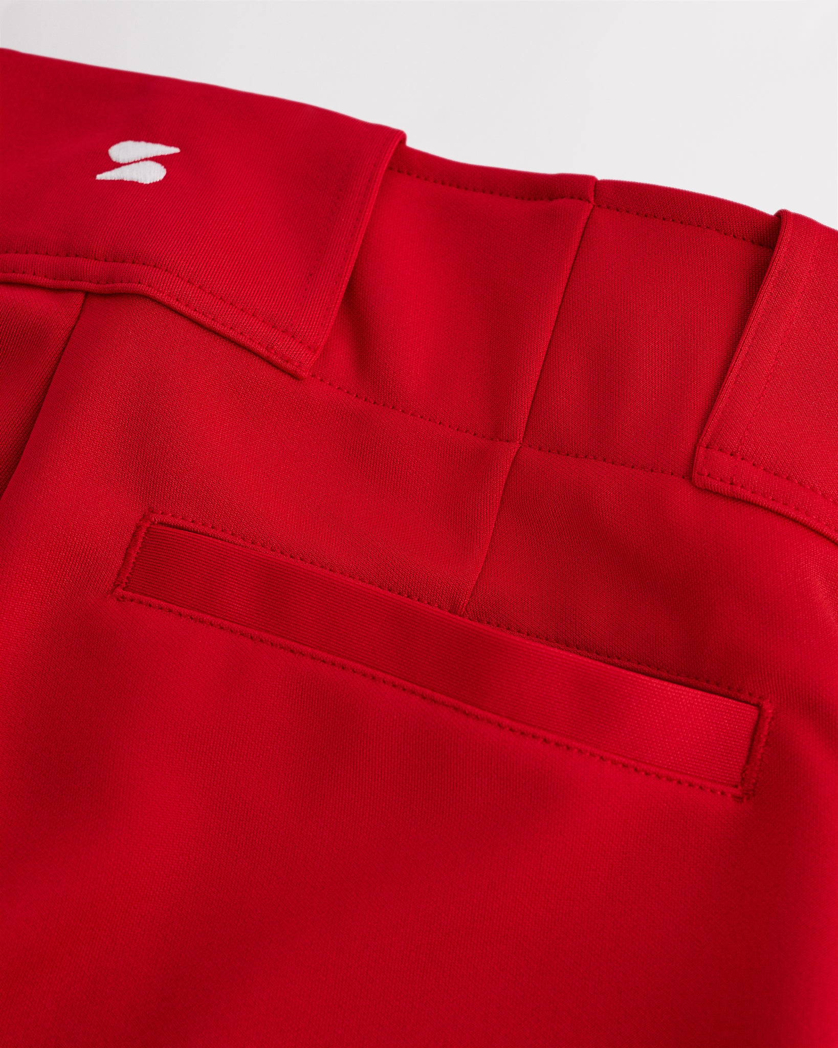 Women’s Mid-Calf Softball Pants in Red