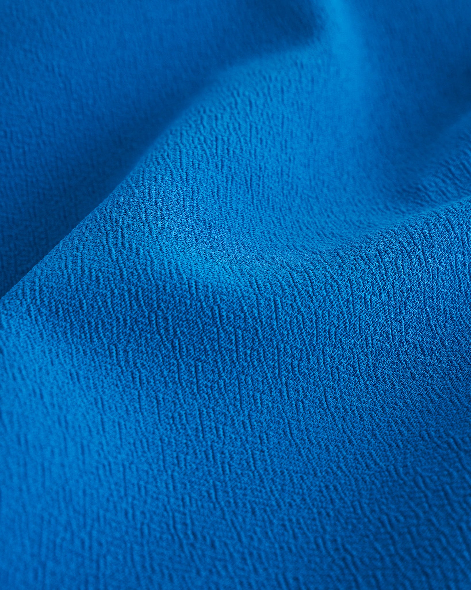 Women’s Knee-Length Flared Skirt in Electric Blue