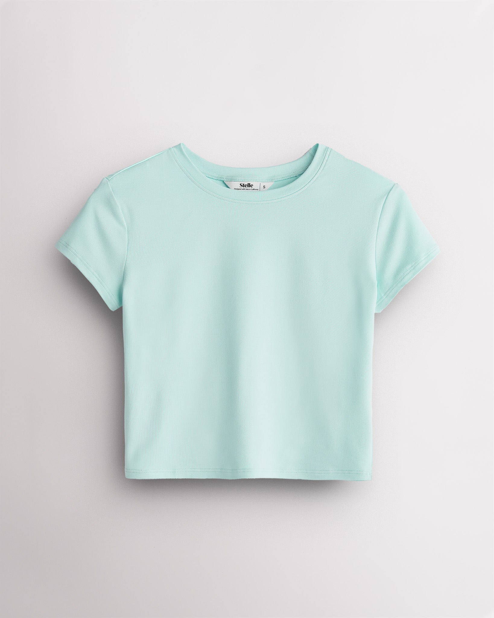 Fitted Short sleeve Cropped T-Shirt