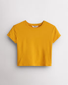 Fitted Short sleeve Cropped T-Shirt