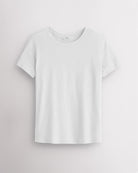 Women’s Classic Short Sleeve Crewneck T-Shirt in White