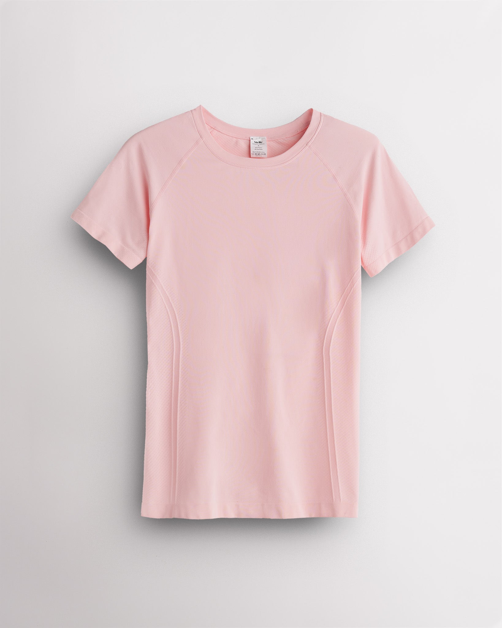 Women’s Short-Sleeve Seamless Top in Strawberry Milk