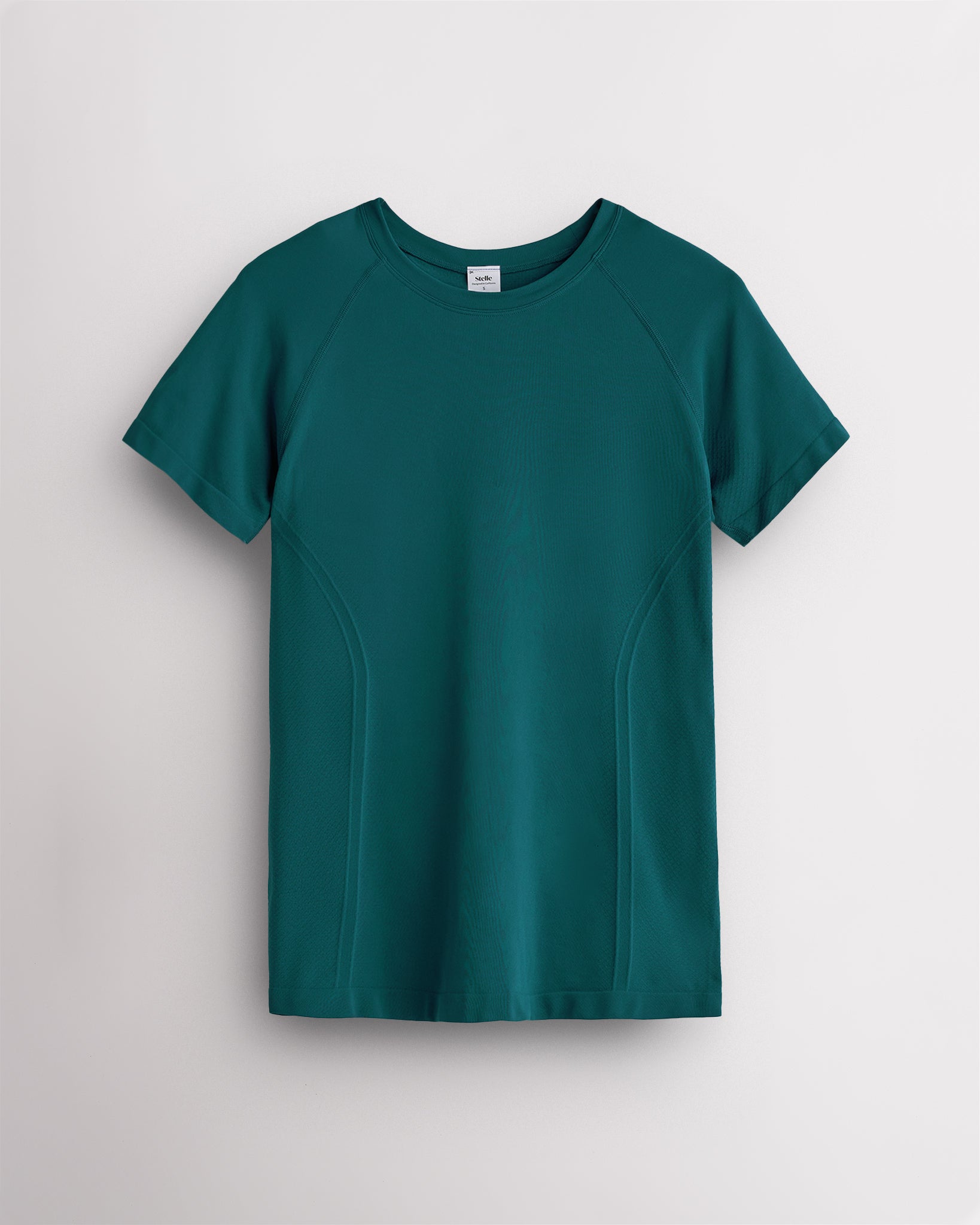 Women’s Short-Sleeve Seamless Top in Emeral