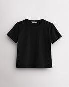 Women’s Short Sleeve Basic T-Shirt in Black