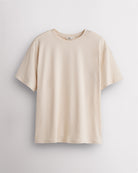 Women’s Relaxed Short Sleeve T-Shirt in Creme
