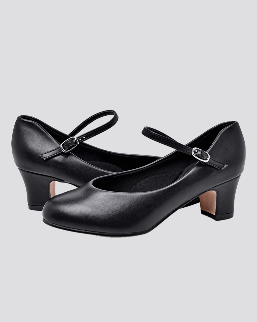 Womens black 2025 character shoes