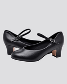 Black 2" Character Dance Shoes