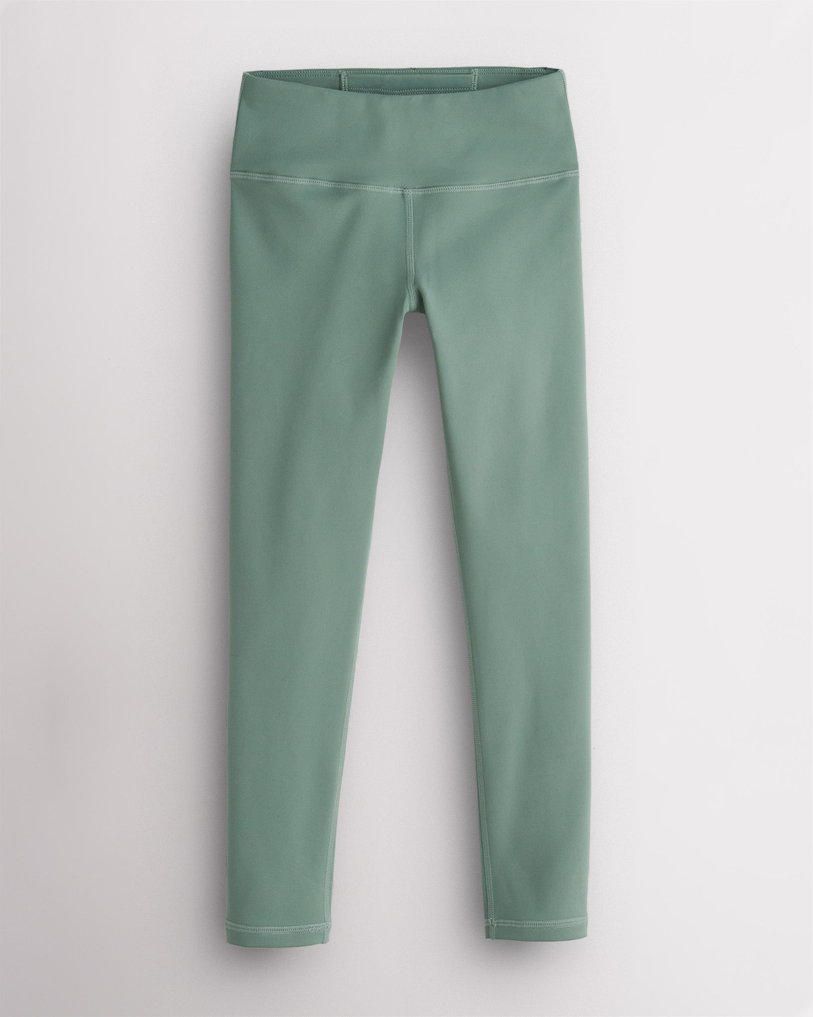 Fleece and Love Kids Leggings in Jade Green
