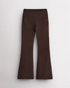 Stretch It Out Kids Ultra Flare Leggings in Espresso
