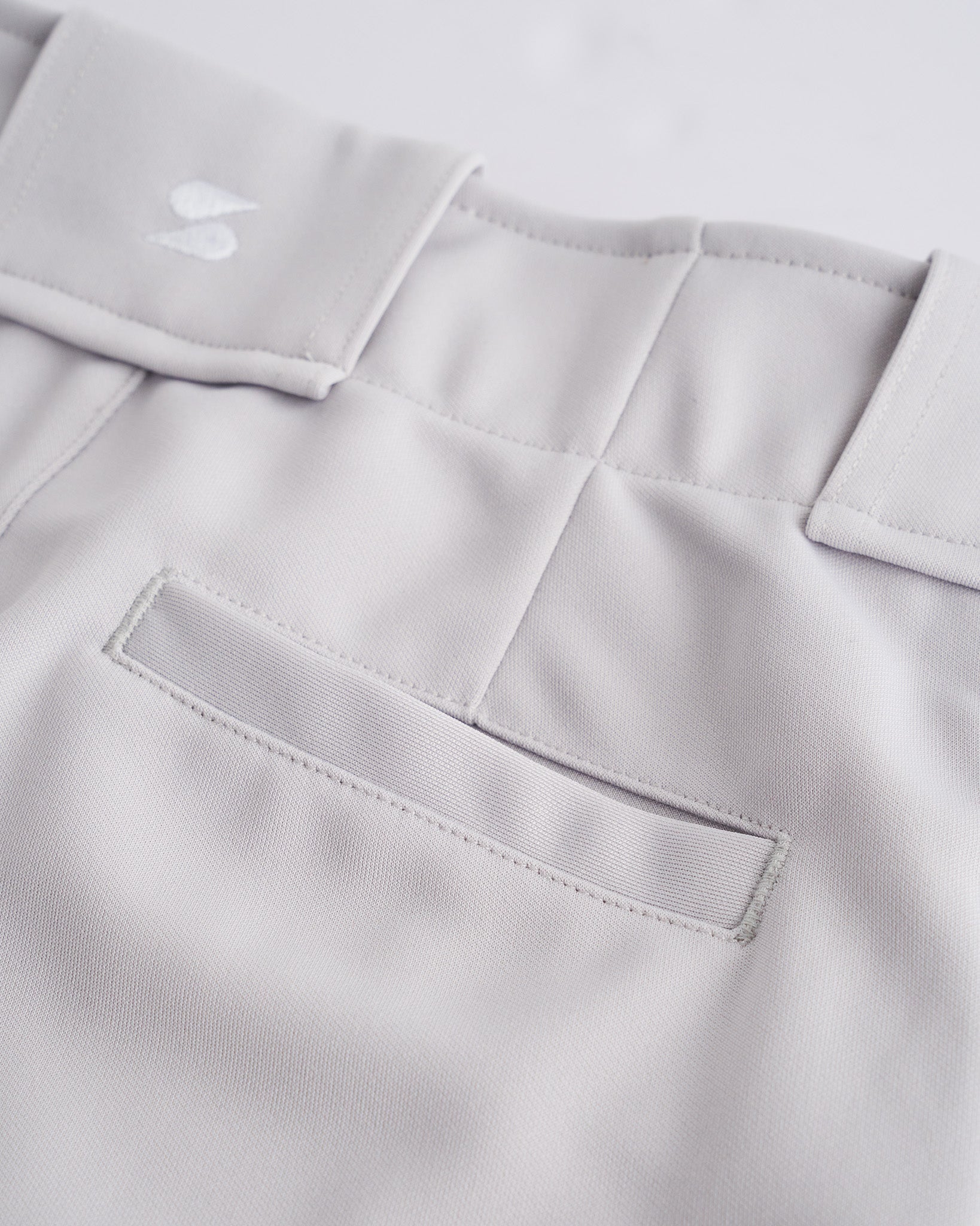 Kids Softball Pants in Light Grey