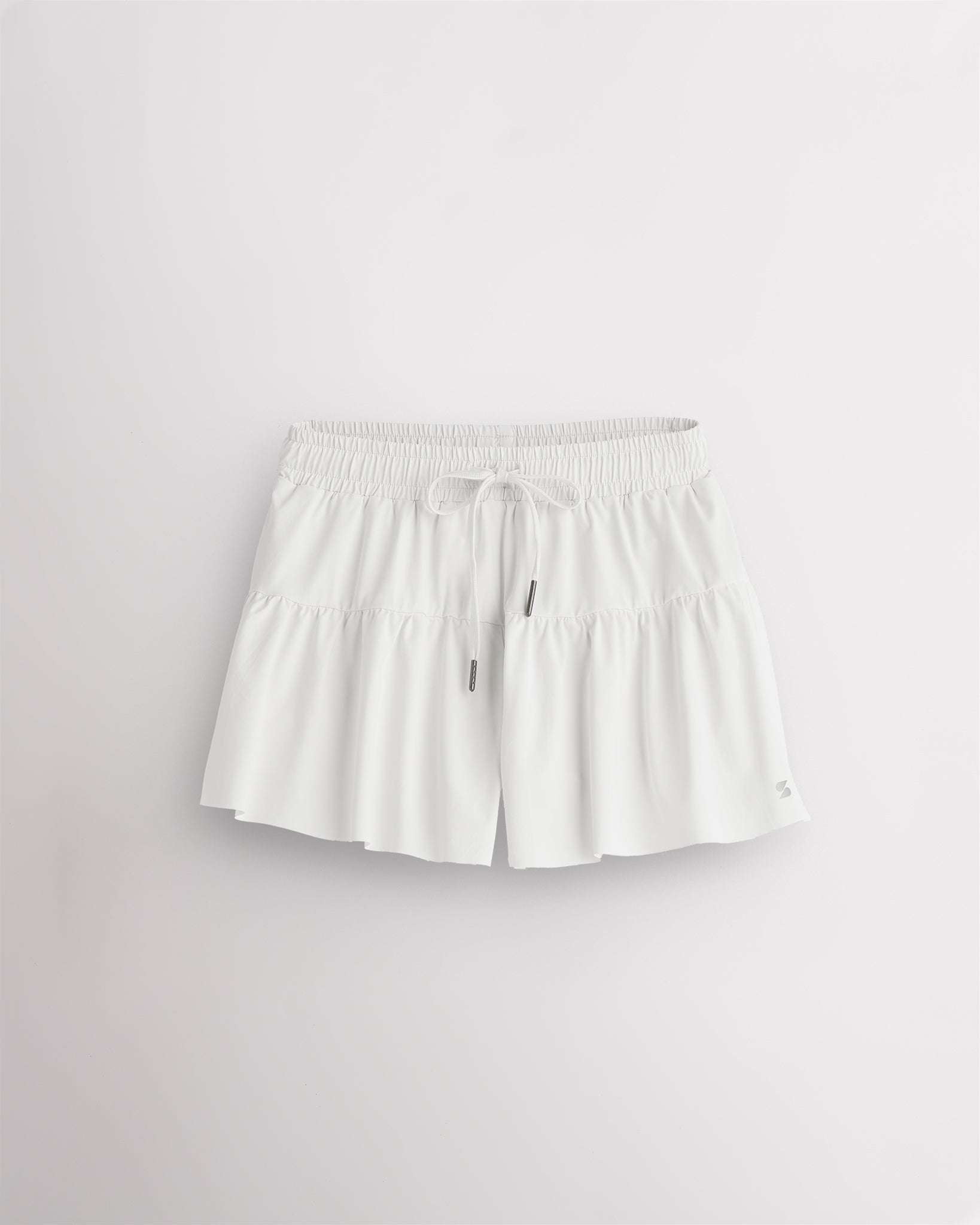 Kids Let’s Bounce Shorts in White
