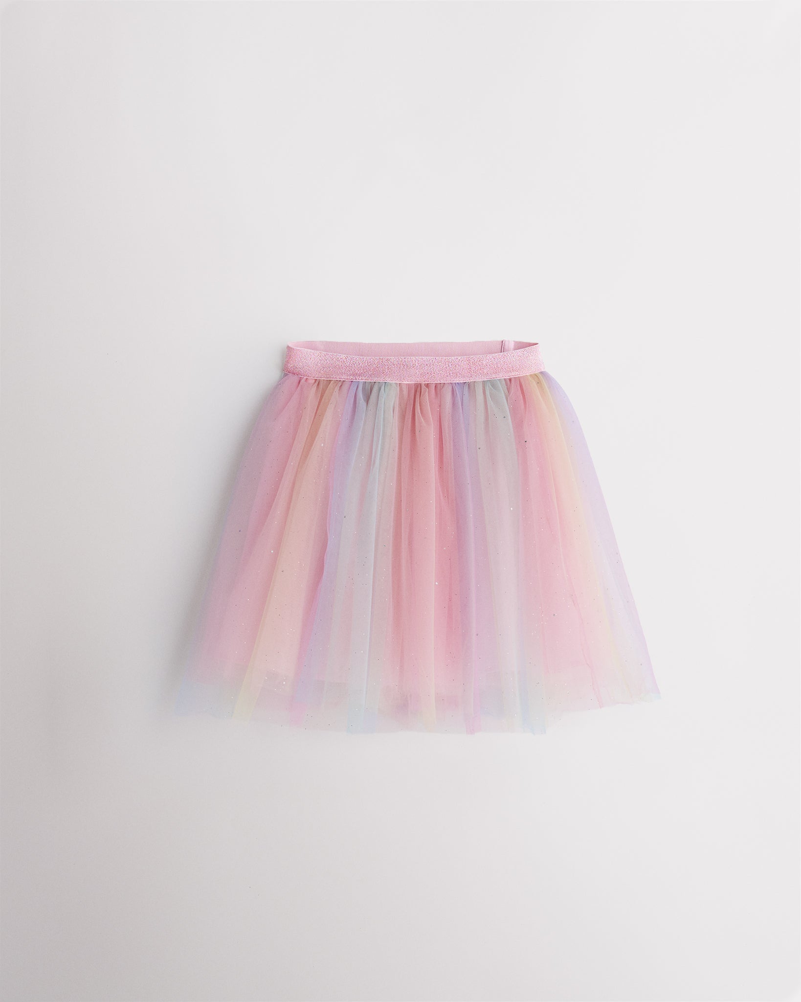 Over the Rainbow Girls Mesh Tutu Skirt