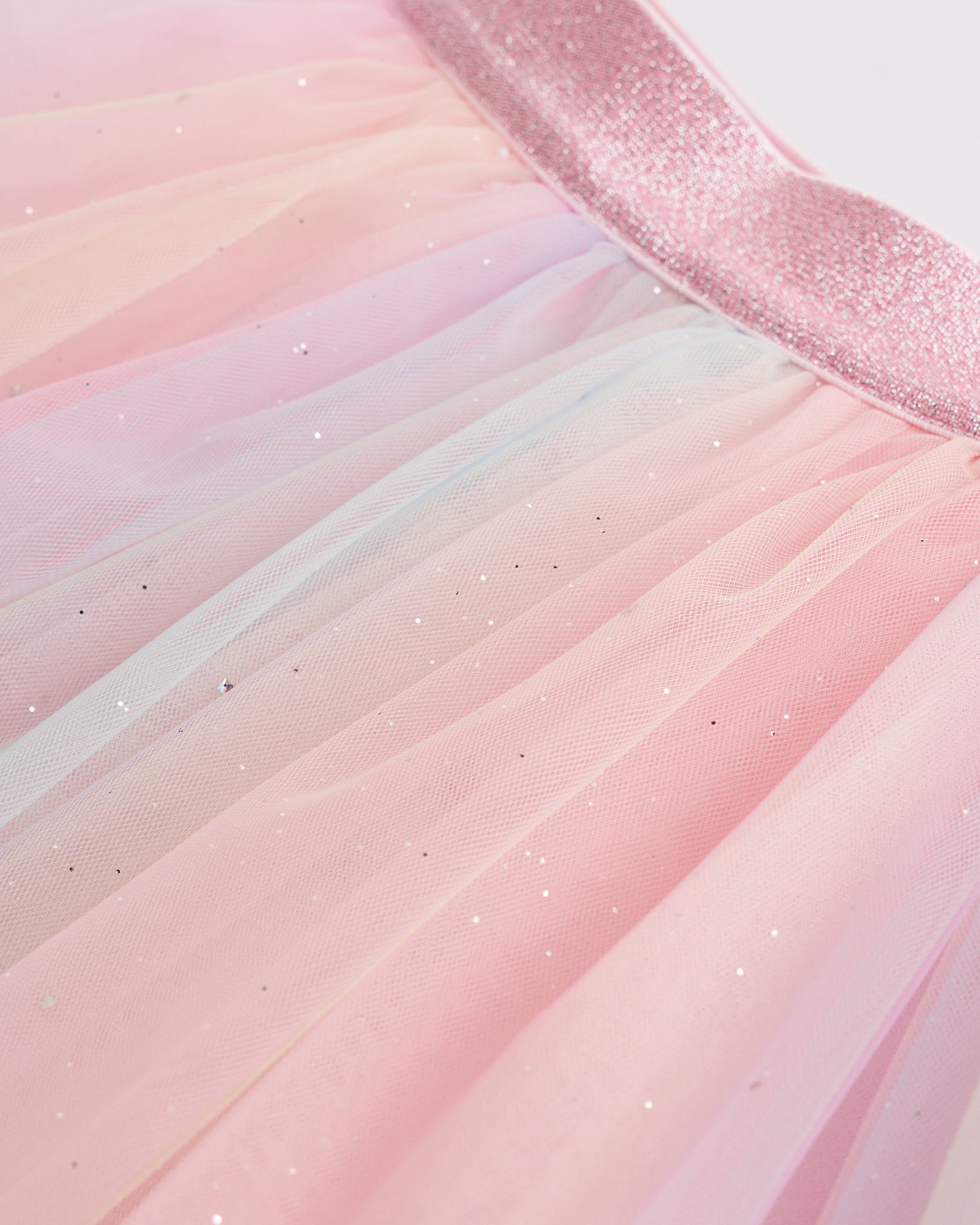 Over the Rainbow Girls Mesh Tutu Skirt
