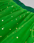 Confetti Pop Girls Mesh Tutu Skirt in Vibrant Green