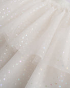 Tiny Dancer Girls 3-Tier Mesh Tutu Skirt in White