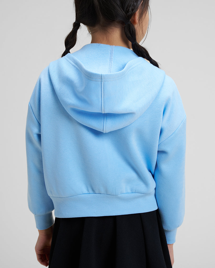 Zip It Kids’ Hoodie in Blue