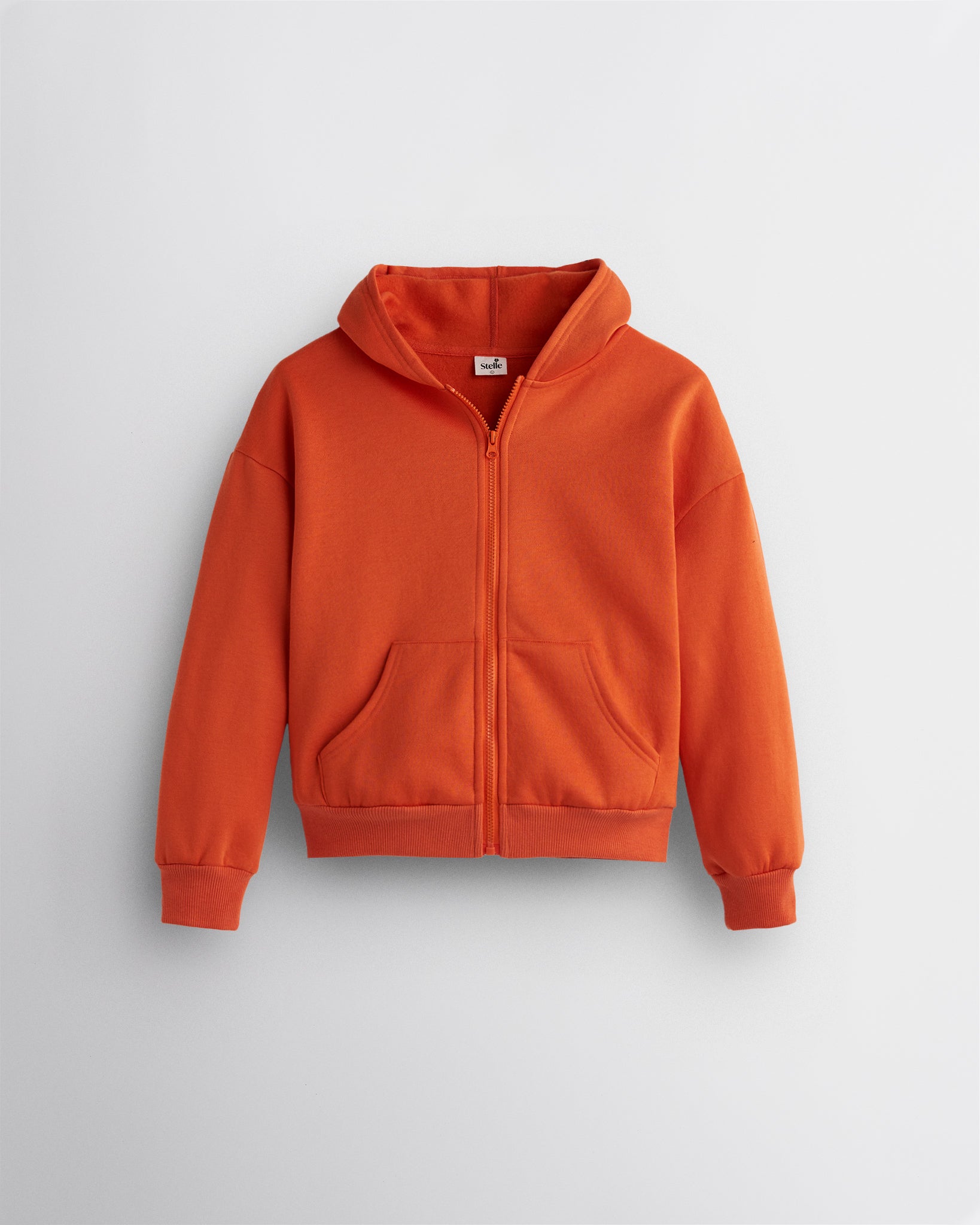 Zip It Kids’ Hoodie in Orange
