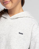 Fleece Out Kids Hoodie in Light Heather Grey