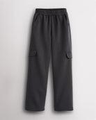 Fleece Out Kids Sweatpants in Charcoal