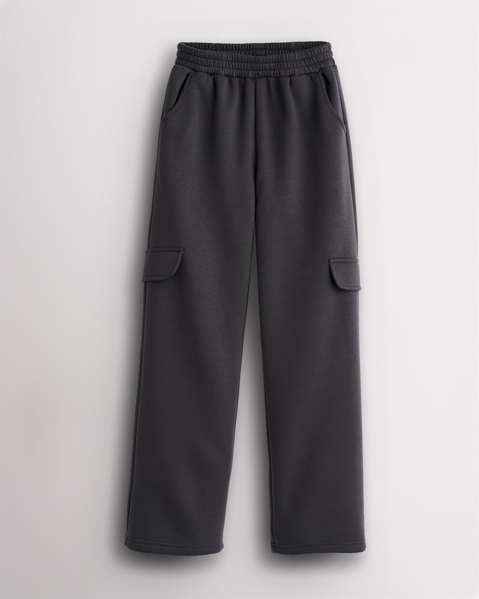 Fleece Out Kids Sweatpants in Charcoal