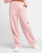 Fleece Out Kids Sweatpants in Pink