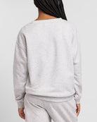 No Sweat Kids Crewneck in Heather Grey