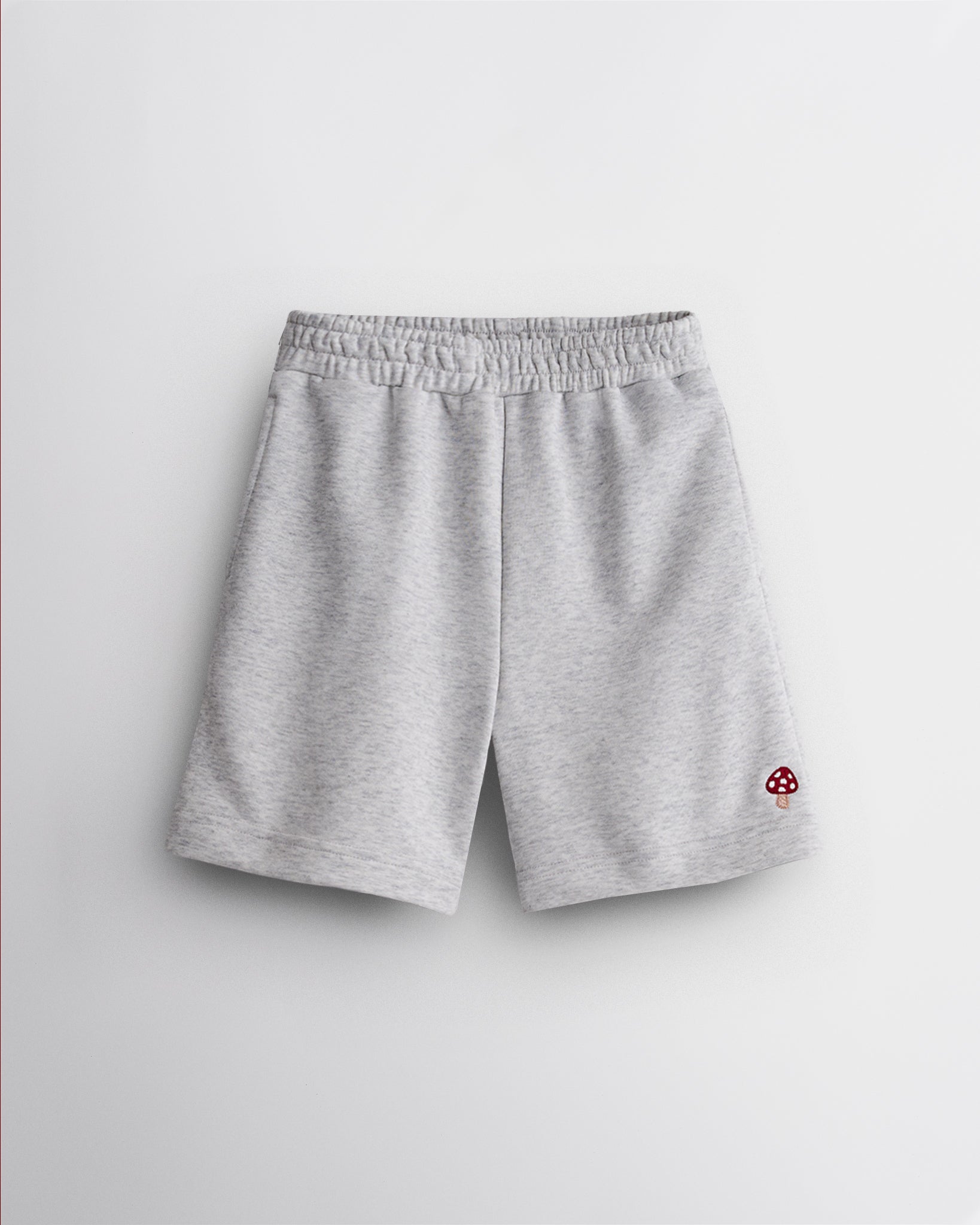 No Sweat Kids Shorts in Heather Grey