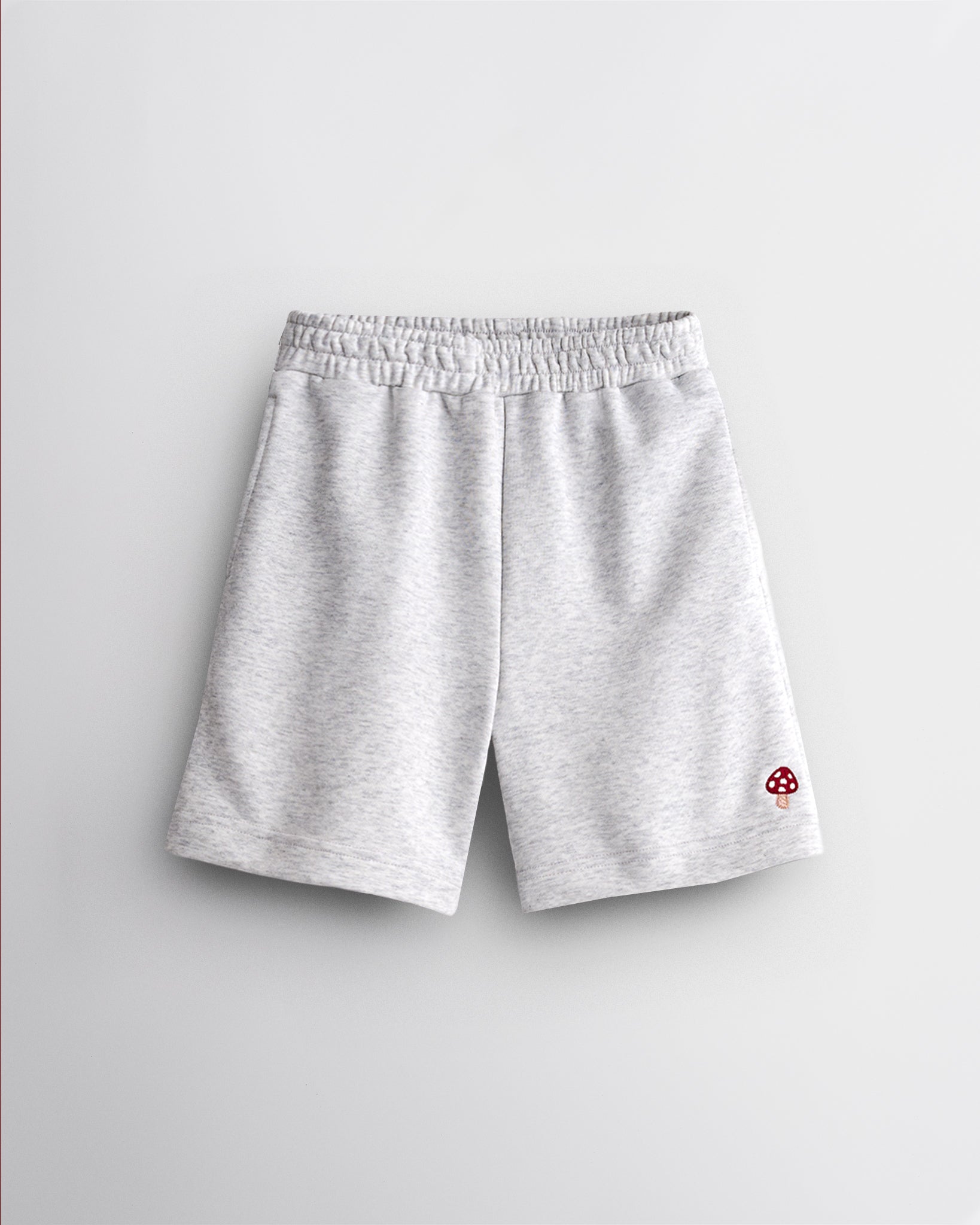 No Sweat Kids Shorts in Heather Grey