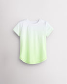 Fade In Kids Athletic T-Shirt in Neon Yellow
