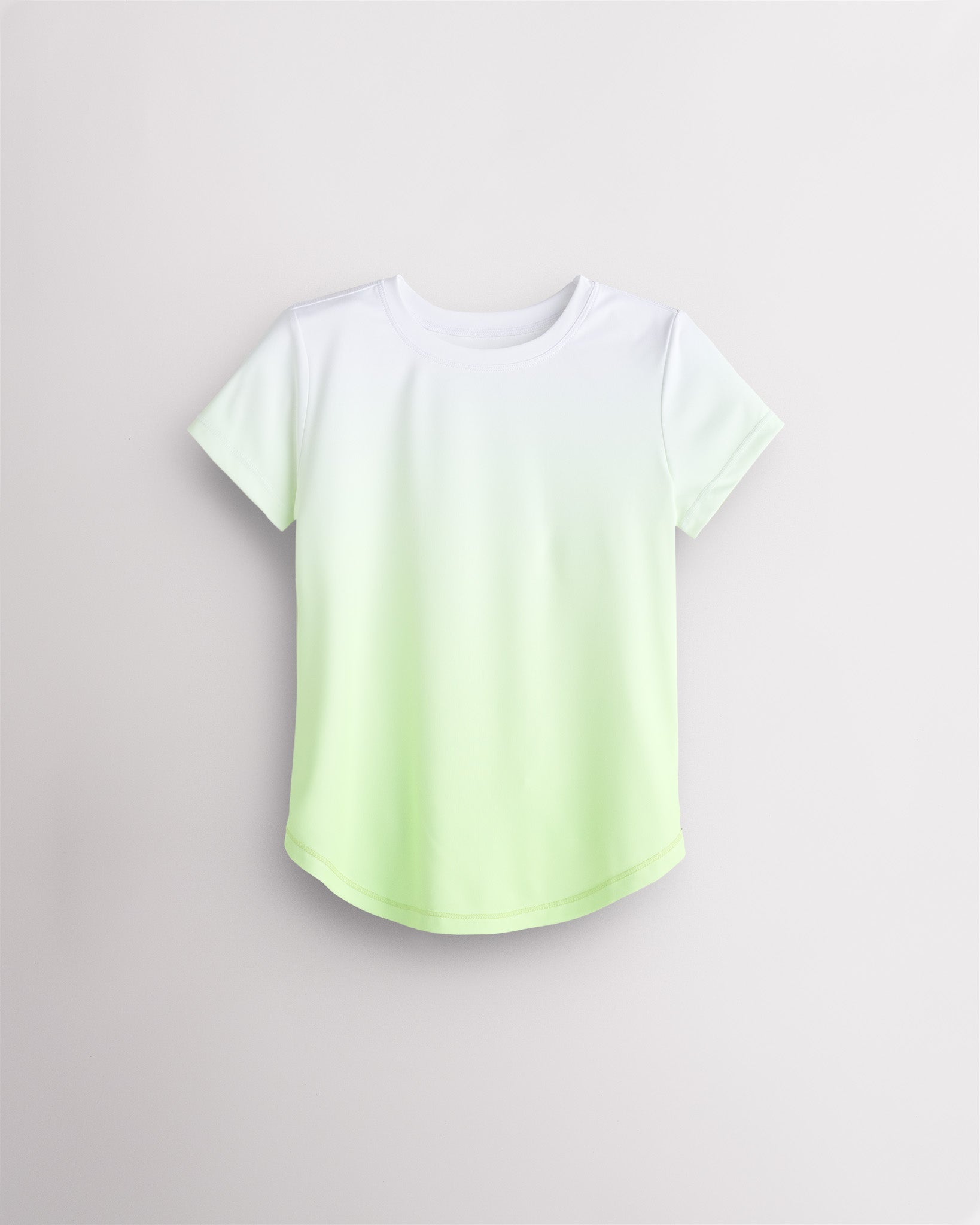 Fade In Kids Athletic T-Shirt in Neon Yellow