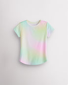 Fade In Kids Athletic T-Shirt in Rainbow Wash