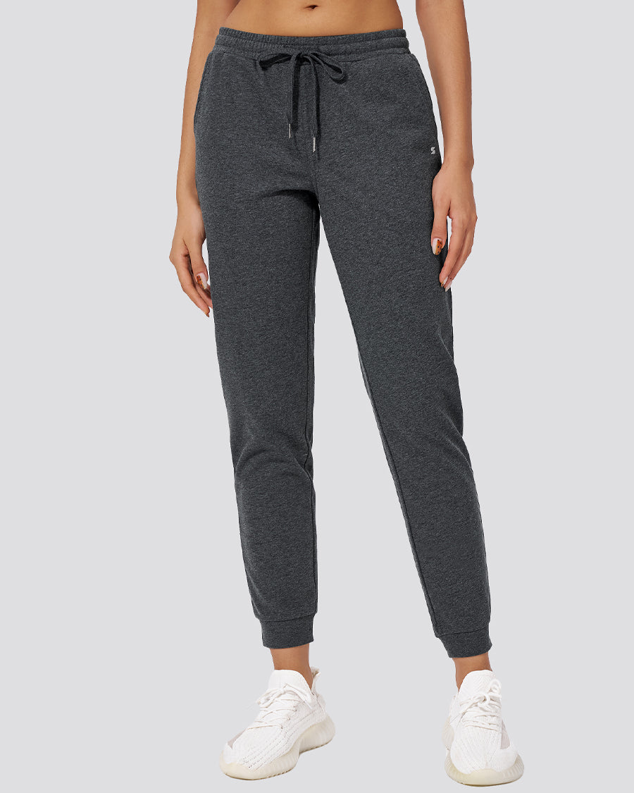 Charcoal Cotton Sweatpants Joggers