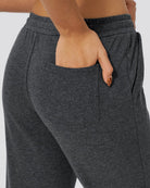 Charcoal Cotton Sweatpants Joggers
