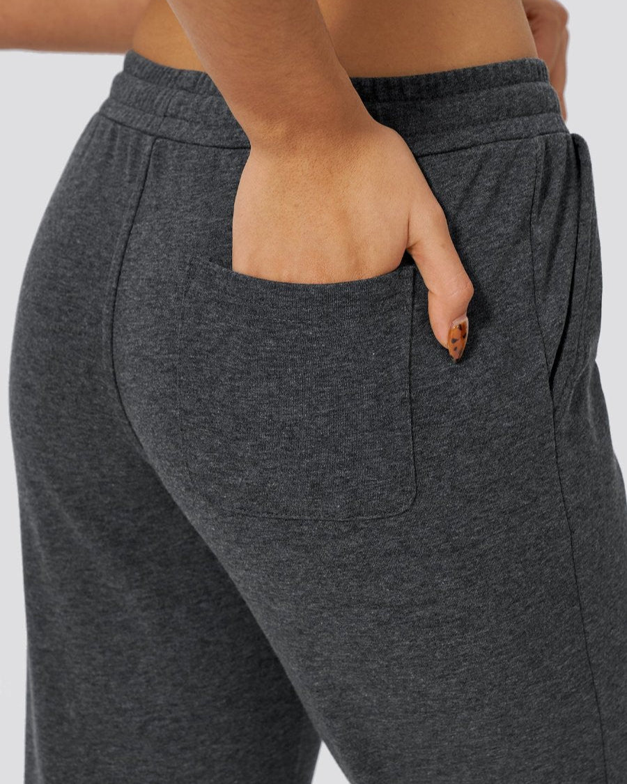 Charcoal Cotton Sweatpants Joggers