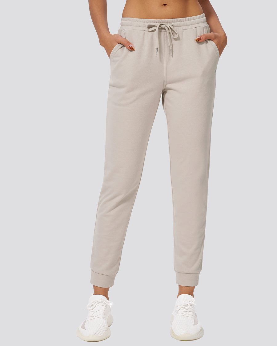 Oat Milk Cotton Sweatpants Joggers