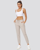 Oat Milk Cotton Sweatpants Joggers
