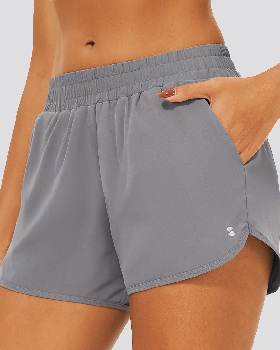 Smoke Grey Ignite Running Shorts